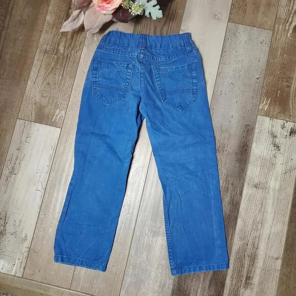 Arizona Jean Co. Size 5 Regular Boys Blue Skinny Denim Jeans Adjustable Waist